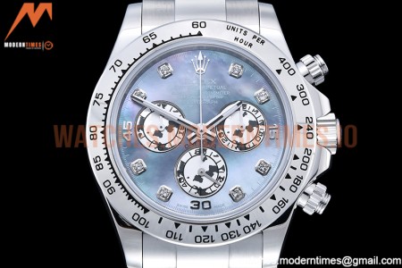 Rolex - Daytona 116519 SS/SS M-Black/Dia OMF A7750