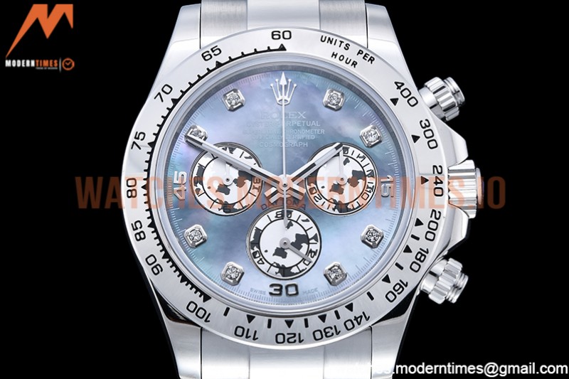 Rolex - Daytona 116519 SS/SS M-Black/Dia OMF A7750