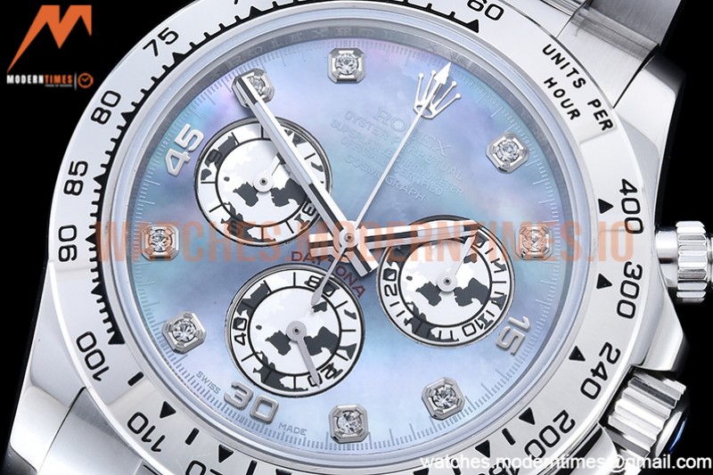 Rolex - Daytona 116519 SS/SS M-Black/Dia OMF A7750