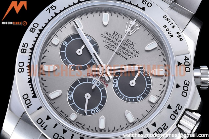 Rolex - Daytona 116519 SS/SS Grey/Stk OMF A7750
