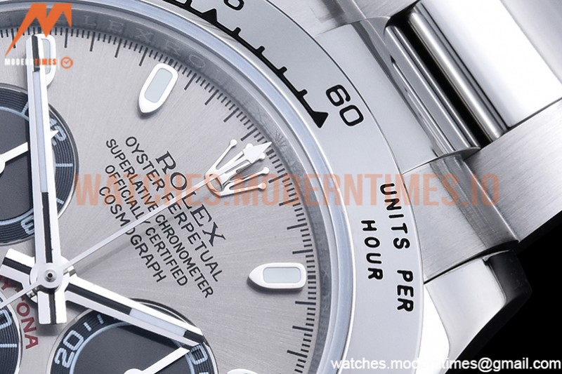 Rolex - Daytona 116519 SS/SS Grey/Stk OMF A7750