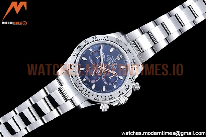 Rolex - Daytona 116519 SS/SS Blue/Stk OMF A7750
