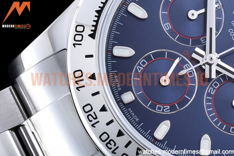 Rolex - Daytona 116519 SS/SS Blue/Stk OMF A7750