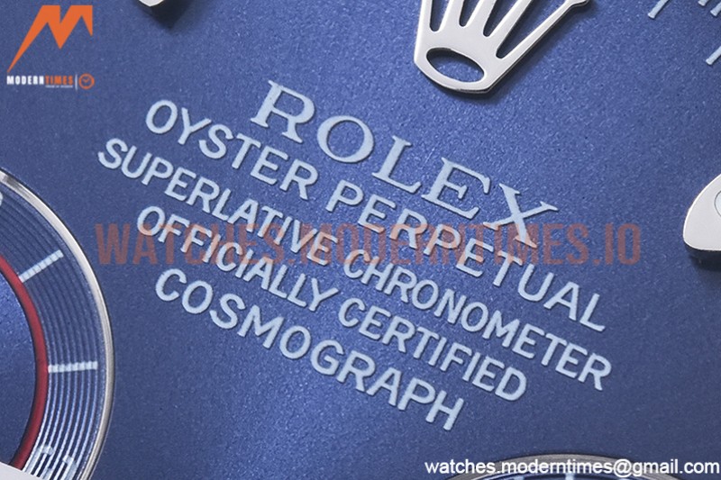 Rolex - Daytona 116519 SS/SS Blue/Stk OMF A7750