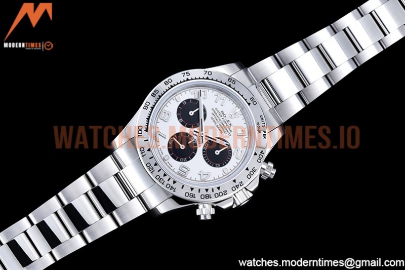Rolex - Daytona 116519 SS/SS Wht/Num OMF A7750
