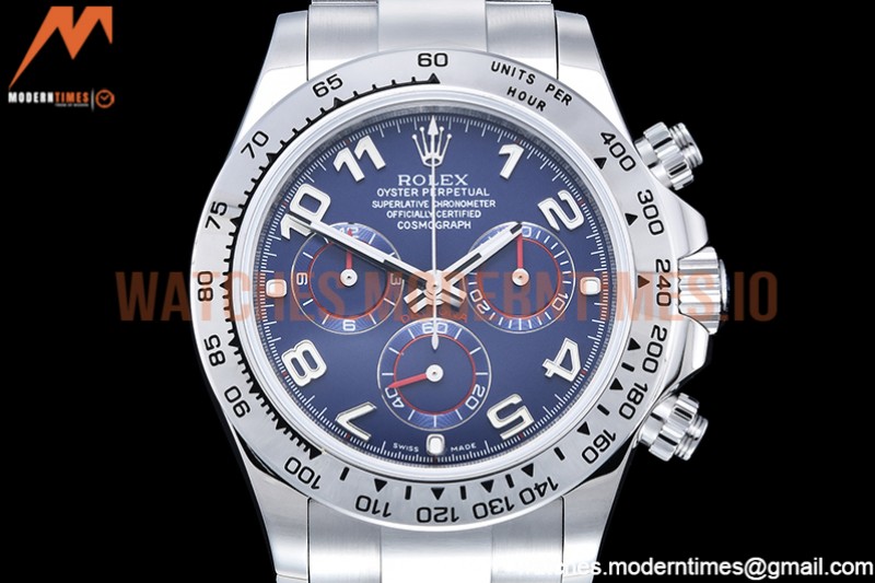 Rolex - Daytona 116519 SS/SS Blue/Num OMF A7750