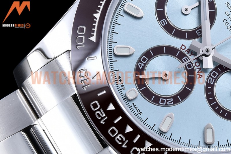 Rolex - Daytona 116500 Brn SS/SS I-Blue/Stk OMF A7750