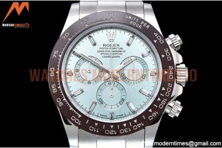 Rolex - Daytona 116506 Brn CER/SS I-Blue/Dia 904L QF V2 A4130