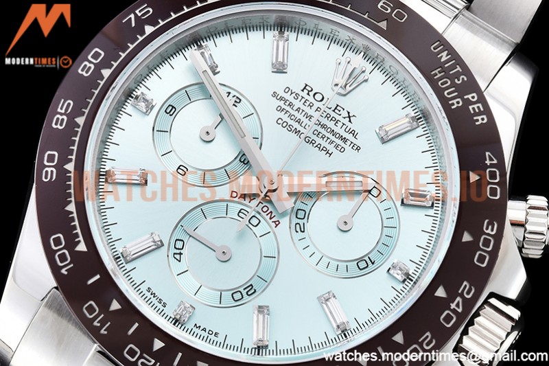 Rolex - Daytona 116506 Brn CER/SS I-Blue/Dia 904L QF V2 A4130
