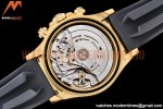 Rolex - Daytona 116518 904L YG/RU Blk/Stk QF Asia 4130