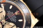 Rolex - Daytona 116518 904L YG/RU Blk/Stk QF Asia 4130