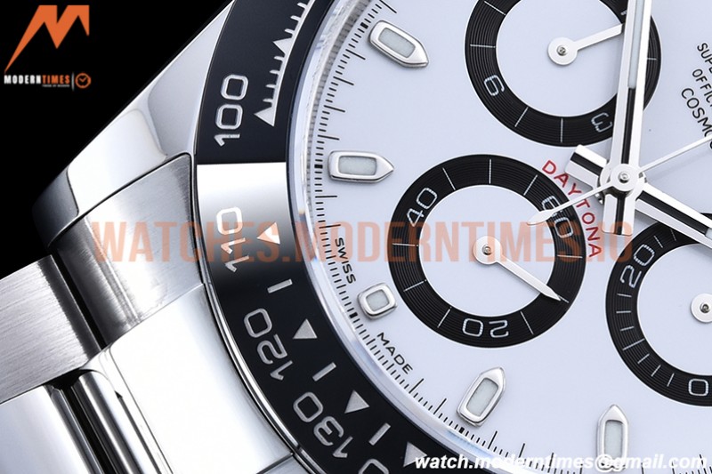 Rolex - Daytona 116500 SS/SS White/Stk APSF SH4130