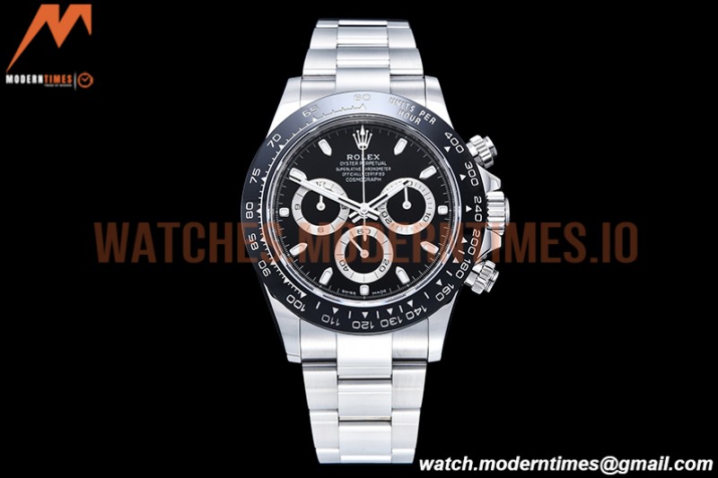 Rolex - Daytona 116500 SS/SS Black/Stk APSF SH4130