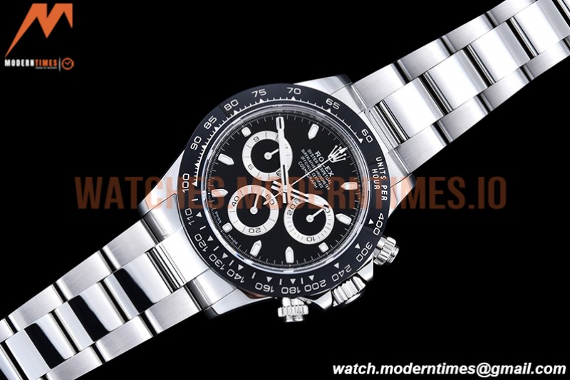 Rolex - Daytona 116500 SS/SS Black/Stk APSF SH4130
