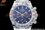Rolex - Daytona 116509 904L WG/WG Blue/Stk QF V3 SH4130