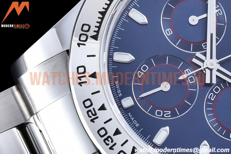 Rolex - Daytona 116509 904L WG/WG Blue/Stk QF V3 SH4130