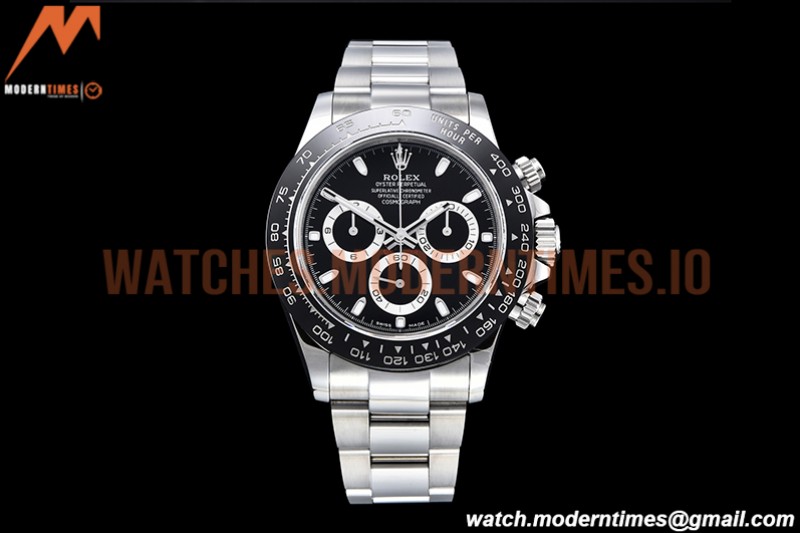 Rolex - Daytona 116500 CER SS/SS Black 904L QF V3 SH4130