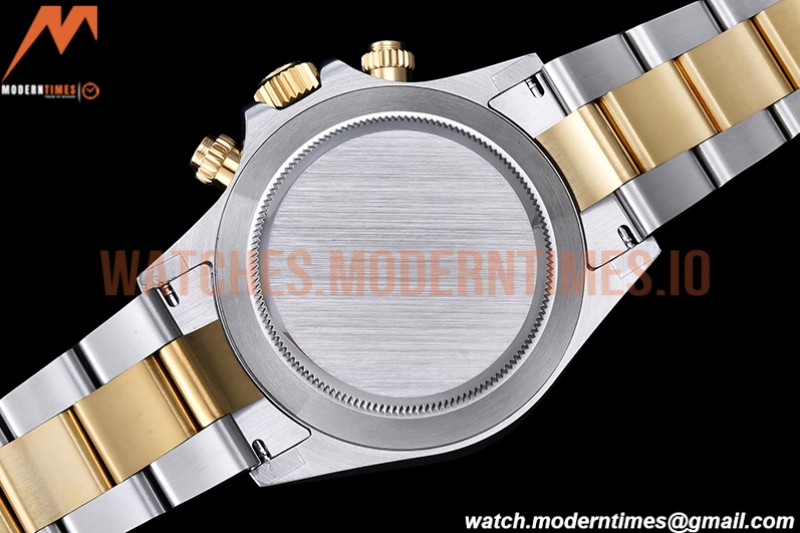 Rolex - Daytona 116503 904L YG/SS Wht/Stk QF V3 SH4130