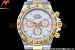 Rolex - Daytona 116503 904L YG/SS Wht/Stk QF V3 SH4130