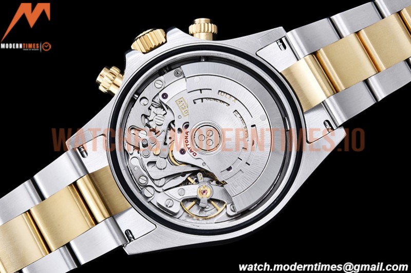 Rolex - Daytona 116503 904L YG/SS Wht/Stk QF V3 SH4130