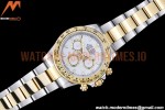 Rolex - Daytona 116503 904L YG/SS Wht/Stk QF V3 SH4130
