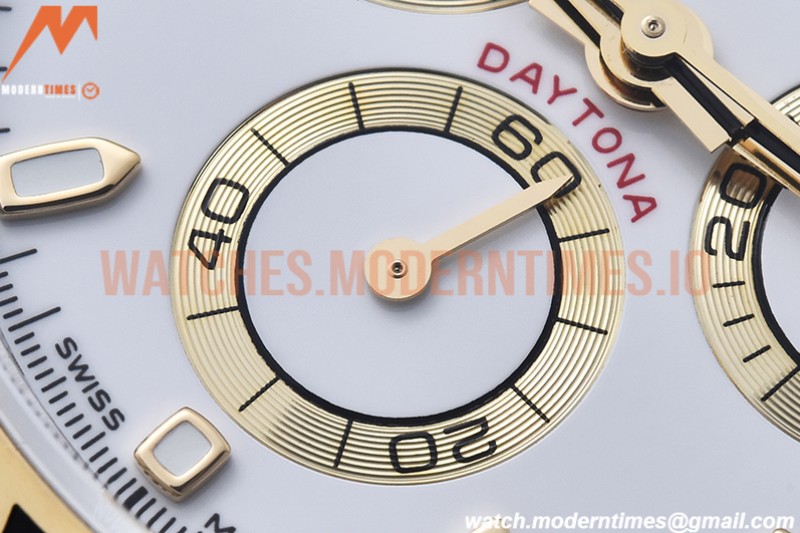 Rolex - Daytona 116503 904L YG/SS Wht/Stk QF V3 SH4130