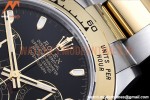 Rolex - Daytona 116503 904L YG/SS Blk/Stk QF V3 SH4130