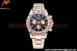 Rolex - Daytona 116505 904L RG/RG Blk/Stk QF V3 SH4130