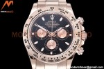 Rolex - Daytona 116505 904L RG/RG Blk/Stk QF V3 SH4130