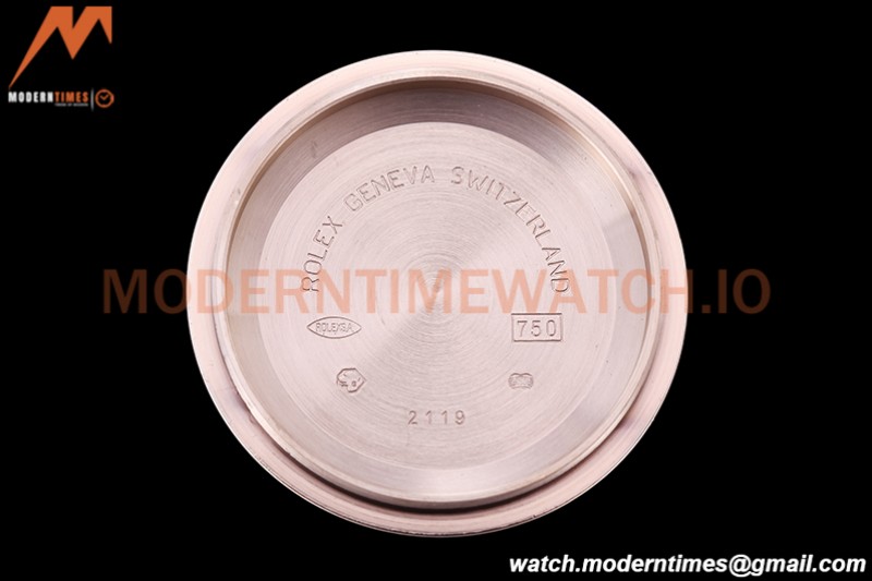 Rolex - Daytona 116505 904L RG/RG Blk/Stk QF V3 SH4130