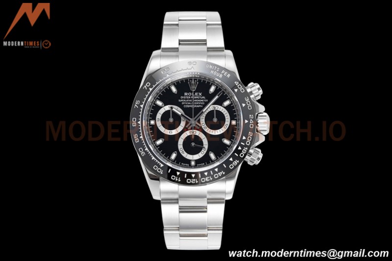Rolex - Daytona 116500 40mm CER SS/SS Black 904L ZF SH4130