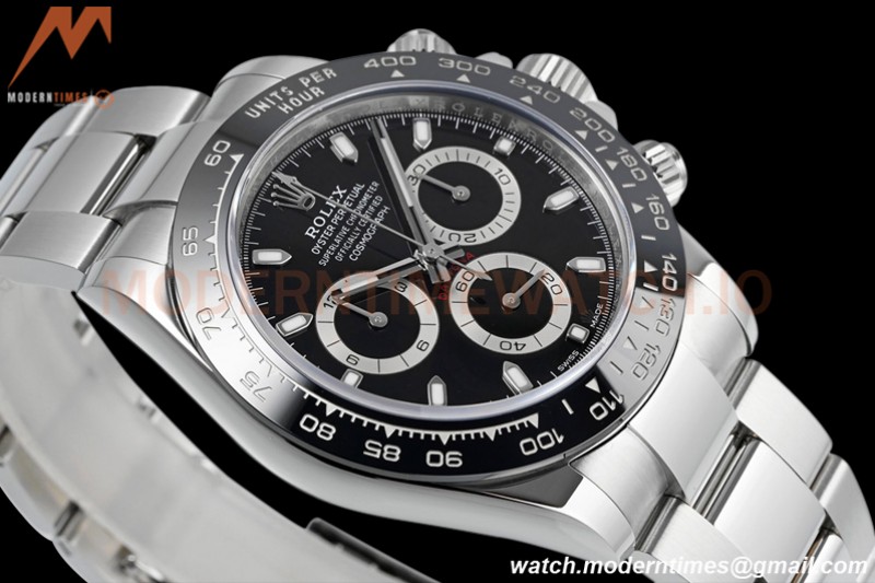 Rolex - Daytona 116500 40mm CER SS/SS Black 904L ZF SH4130