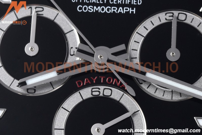 Rolex - Daytona 126500 40mm CER 904L SS/SS Black AR+ A4131