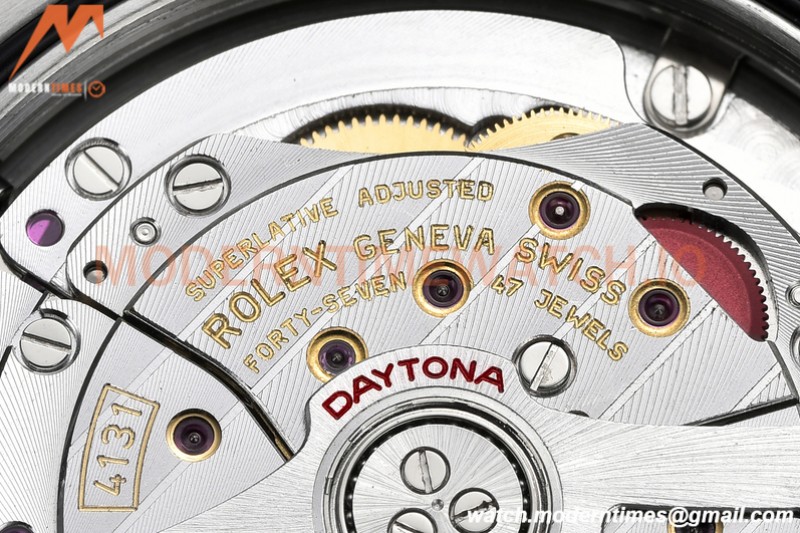 Rolex - Daytona 126500 40mm CER 904L SS/SS Black AR+ A4131