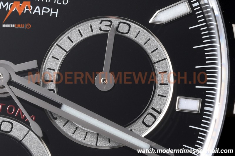 Rolex - Daytona 126500 40mm CER 904L SS/SS Black AR+ A4131