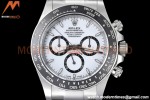 Rolex - Daytona 126500 40mm CER 904L SS/SS White AR+ A4131
