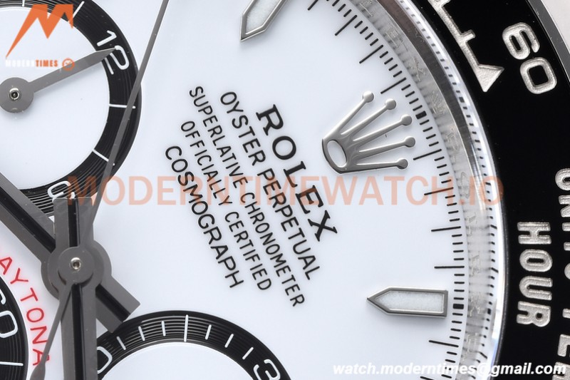 Rolex - Daytona 126500 40mm CER 904L SS/SS White AR+ A4131