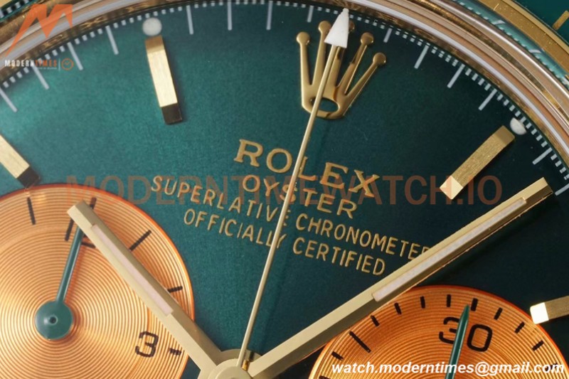 Rolex - Daytona 116508 Artisans De Genève YG/YG Honey Green ADGF A7750