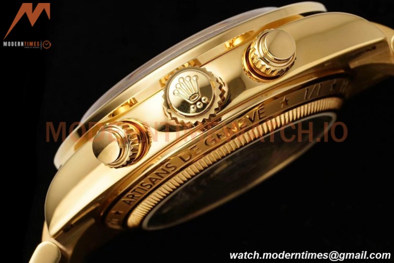 Rolex - Daytona 116508 Artisans De Genève YG/YG Honey Green ADGF A7750