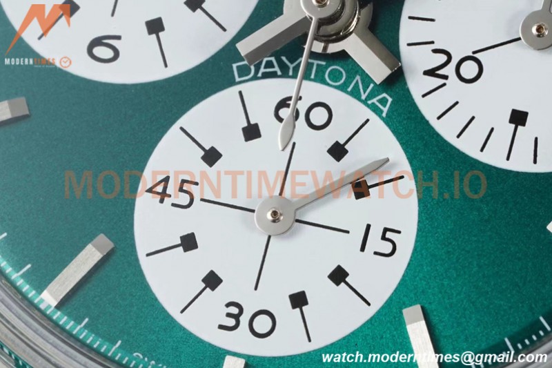 Rolex - Daytona Retro Les Artisans De Genève SS/SS Green ADGF A7750