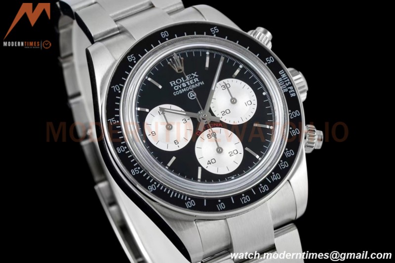 Rolex - Daytona Retro 6263 Artisans De Genève SS/SS Black ADGF A7750