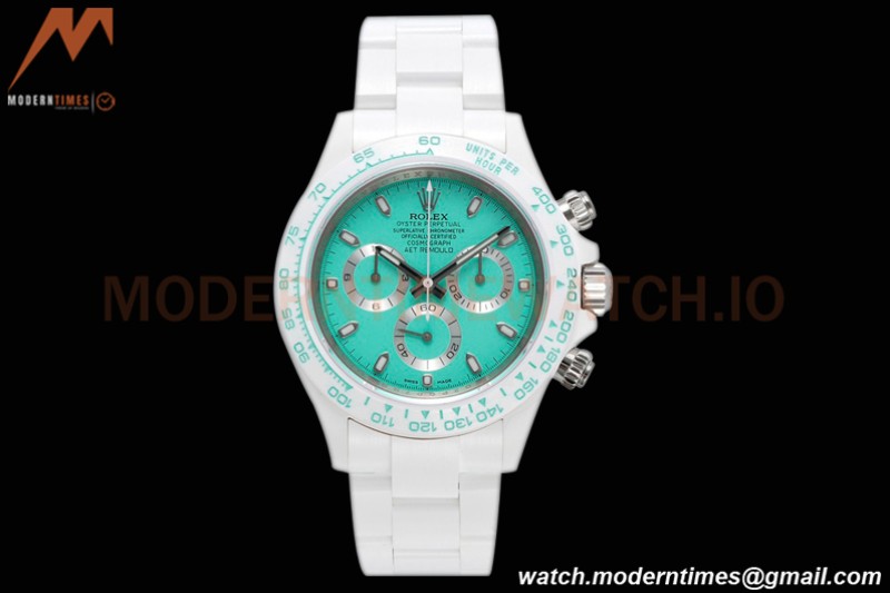 Rolex - Daytona AET Remould 40mm CER/CER Biscay Green ZF SH4130