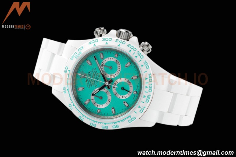 Rolex - Daytona AET Remould 40mm CER/CER Biscay Green ZF SH4130