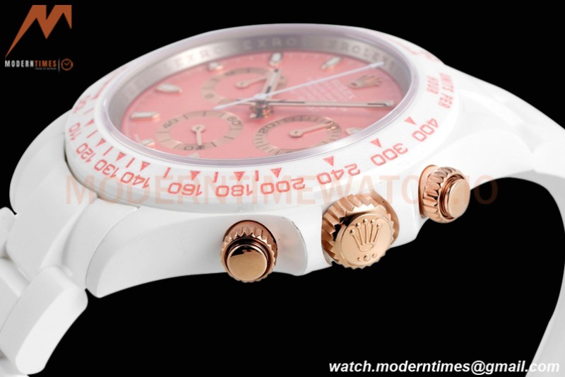 Rolex - Daytona AET Remould 40mm Sakura CER/CER Pink ZF SH4130