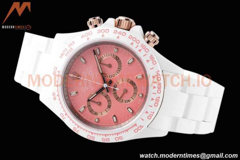 Rolex - Daytona AET Remould 40mm Sakura CER/CER Pink ZF SH4130