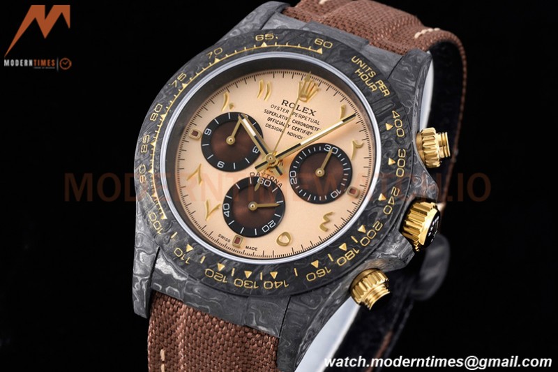 Rolex - Daytona 40mm Dessert Eagle Arabic FC/NY Blk/Champ DIWF A7750