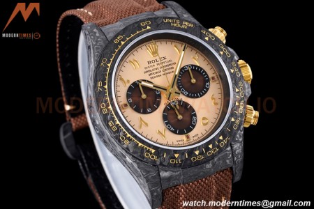Rolex - Daytona 40mm Dessert Eagle Arabic FC/NY Blk/Champ DIWF A7750