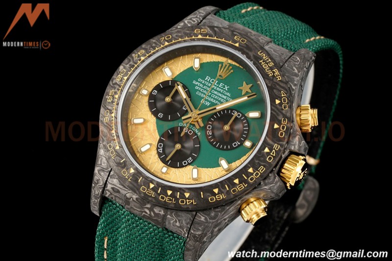 Rolex - Daytona 40mm Crescent Green Oasis FC/NY Green/Black DIWF A7750
