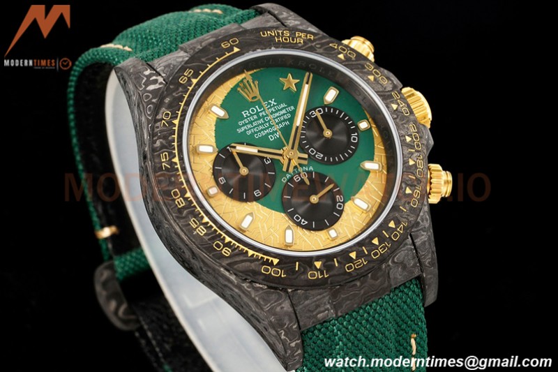 Rolex - Daytona 40mm Crescent Green Oasis FC/NY Green/Black DIWF A7750