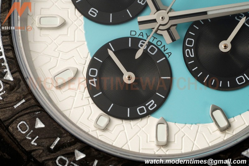 Rolex - Daytona 40mm Crescent Tiffany Blue FC/NY White/Black DIWF A7750